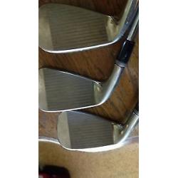 Cobra bio cell plus irons 3 to pitching wedge stiff shafts immaculate