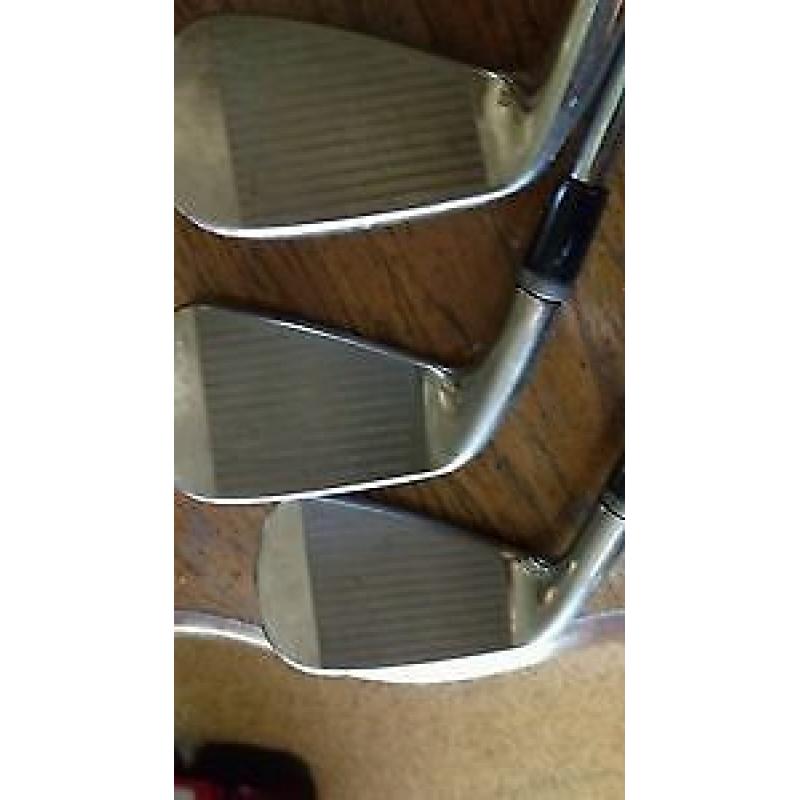 Cobra bio cell plus irons 3 to pitching wedge stiff shafts immaculate