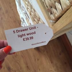 5 draw unit