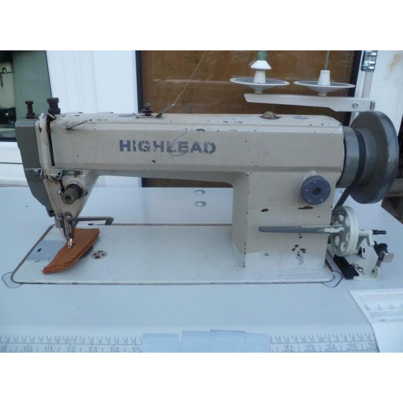 WALKING FOOT HIGHLEAD INDUSTRIAL MACHINE( Ideal for SADDLES, HORSE RUG, BOUNCY CASTLES