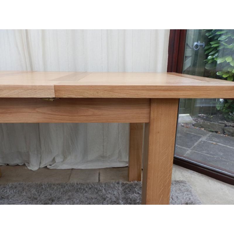 Devon Oak Extending Dining Table