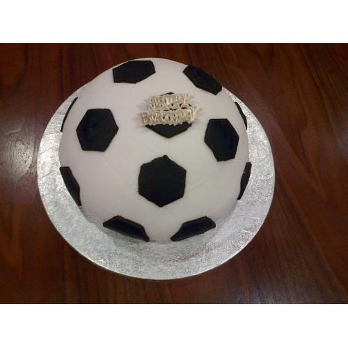 Football cake tin