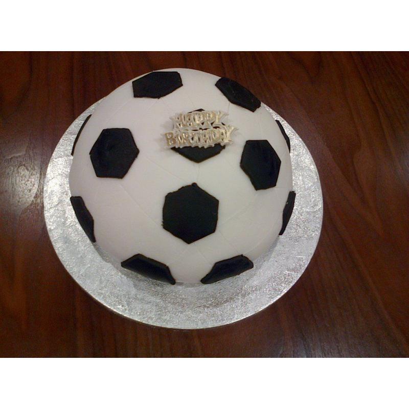 Football cake tin