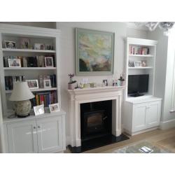 Custom Made/Hand made Alcove Units, Fitted Wardrobes, Bookshelves, Storage Solutions