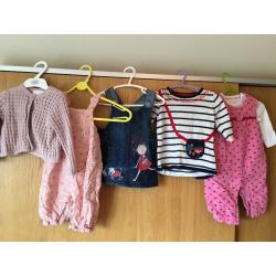 Bundles of beautiful 3-6 month baby girl clothes