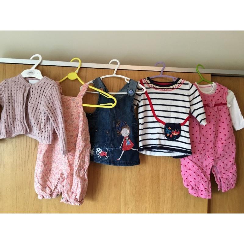 Bundles of beautiful 3-6 month baby girl clothes