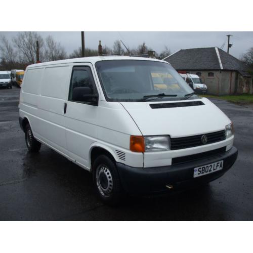 .2002/02.Volkswagen Transporter 2.5TD Lwb PANL VAN/