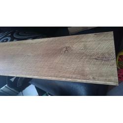 Easy click together oak finished wooden flooring