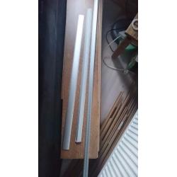 Easy click together oak finished wooden flooring