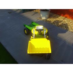 John Deere Tractor, Trailer and Loader