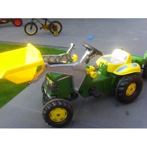 John Deere Tractor, Trailer and Loader