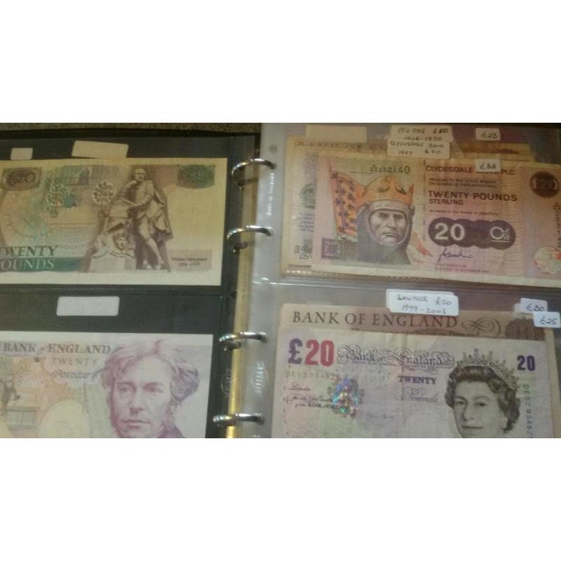 ** collection of rare old banknotes for sale**