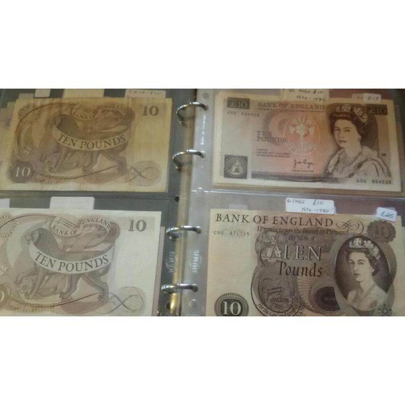 ** collection of rare old banknotes for sale**