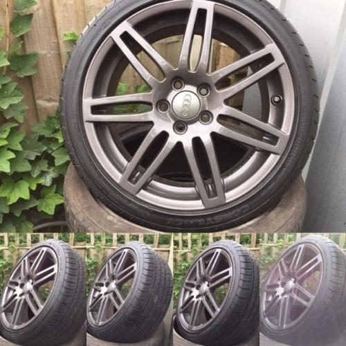 18 Genuine Skoda alloy wheels