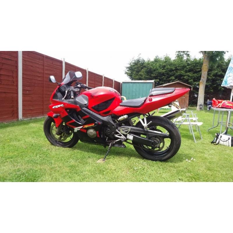 honda cbr f sport 600 2001