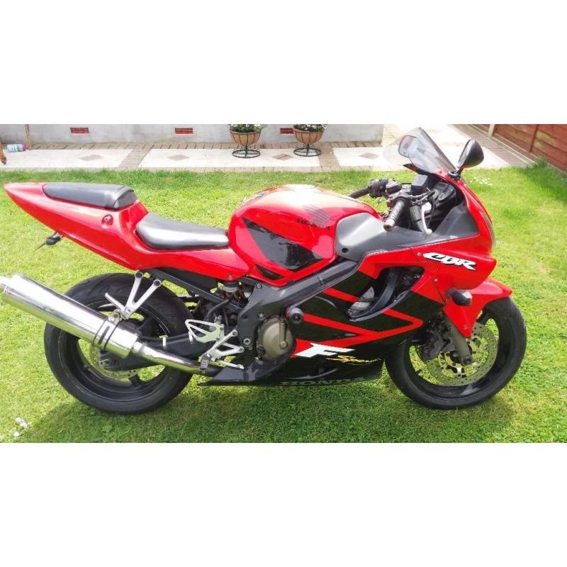 honda cbr f sport 600 2001