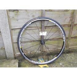 x3 mavic ksyrium 700c road bike wheels front rear 8 9 10 speed shimano