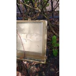 Floodlight with 70 Watt Radium bulb Large – includes Radium bulb.