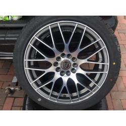 Brand new wolf race alloys