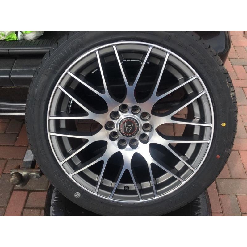Brand new wolf race alloys