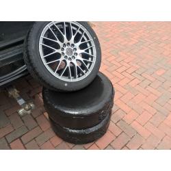 Brand new wolf race alloys