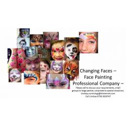 CHANGING FACES - FACE PAINTING COMPANY (FIFE & EDINBURGH - CENTRAL TO BOTH)