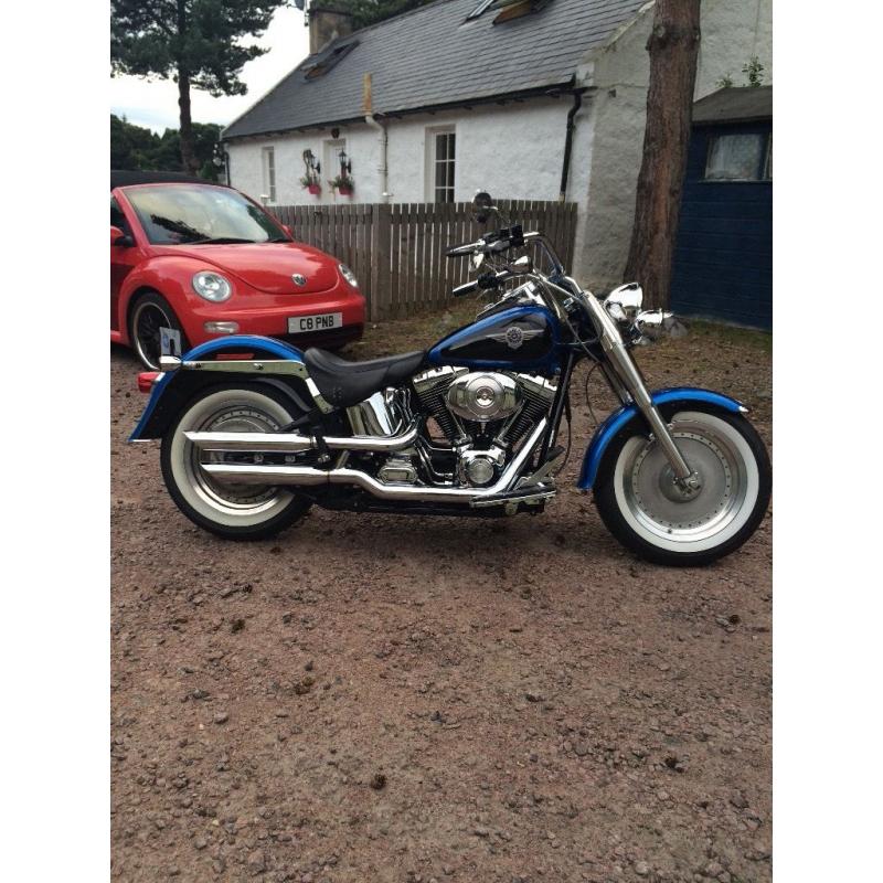Harley Davidson Fatboy, 2004, 1450cc fuel injected model,
