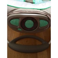 Electronic baby bouncer