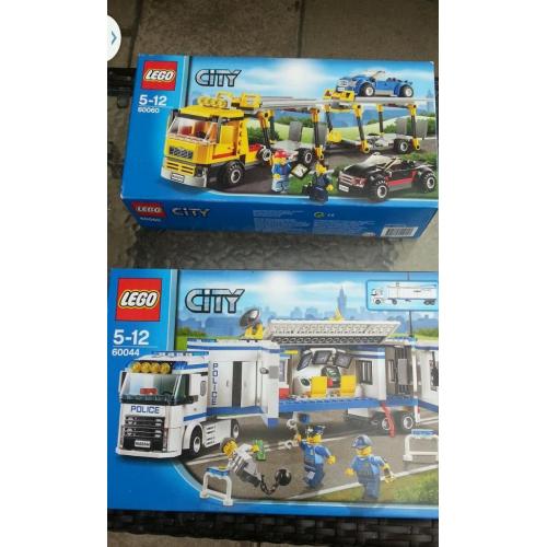 LEGO CITY BOXED SETTINGS 5-12YRS. .60044/60060