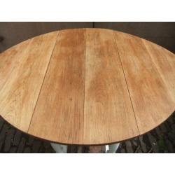 Restored, oak dining table