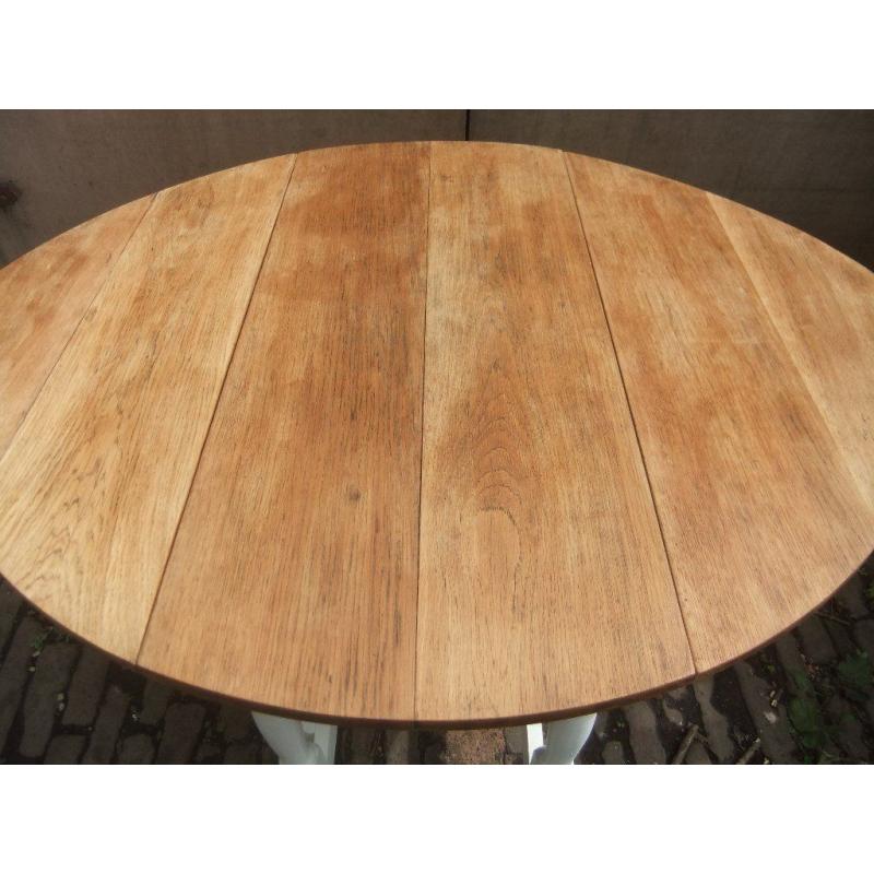 Restored, oak dining table