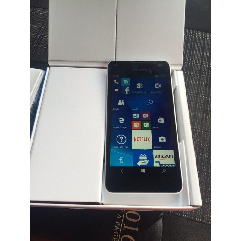Microsoft lumia 550 white brand new tesco o2 giffgaff