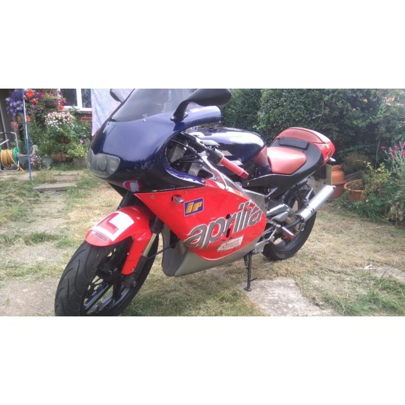 Aprilia RS 125 Learner legal.