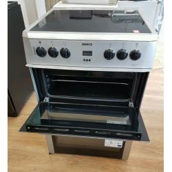 Beko Double oven electric cooker 60cm width.3 months warranty