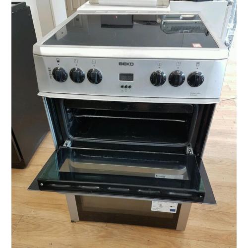 Beko Double oven electric cooker 60cm width.3 months warranty