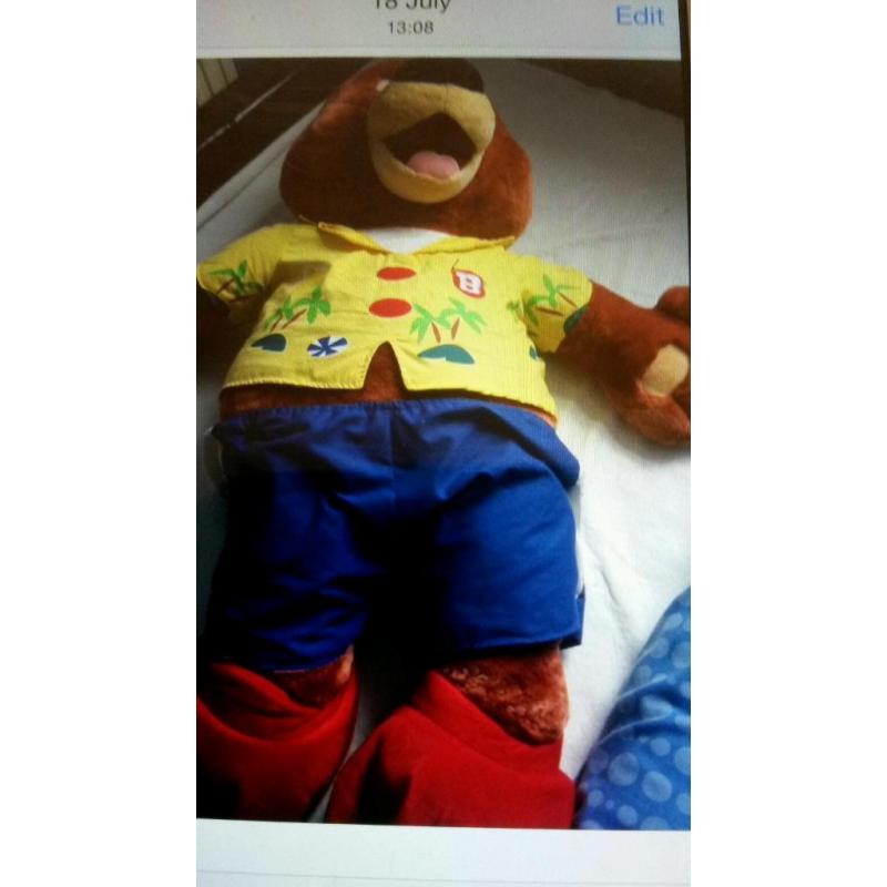 Bradley bear haven teddy lifesize bear never seen one before