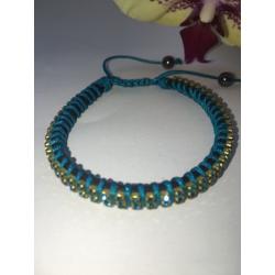 New Turquoise Leather Bracelet