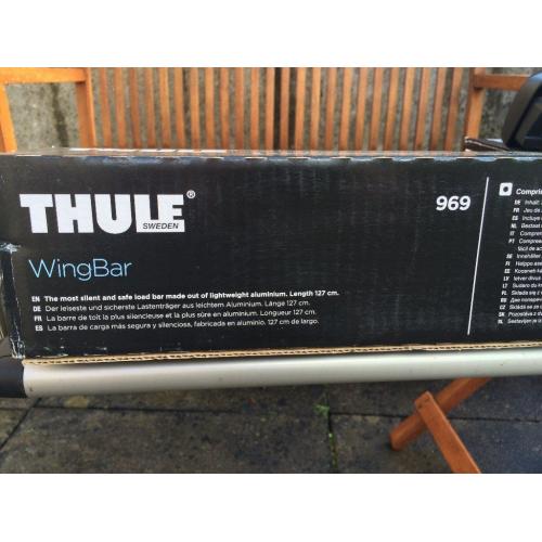 Thule Wing Bars And Fixing Kit For a Ford Focus MK111 2011 Onwards