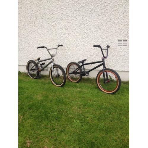 2x Custom Bmx bikes