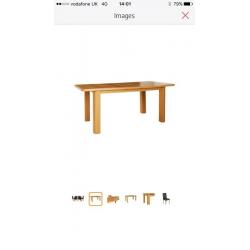 Oak table