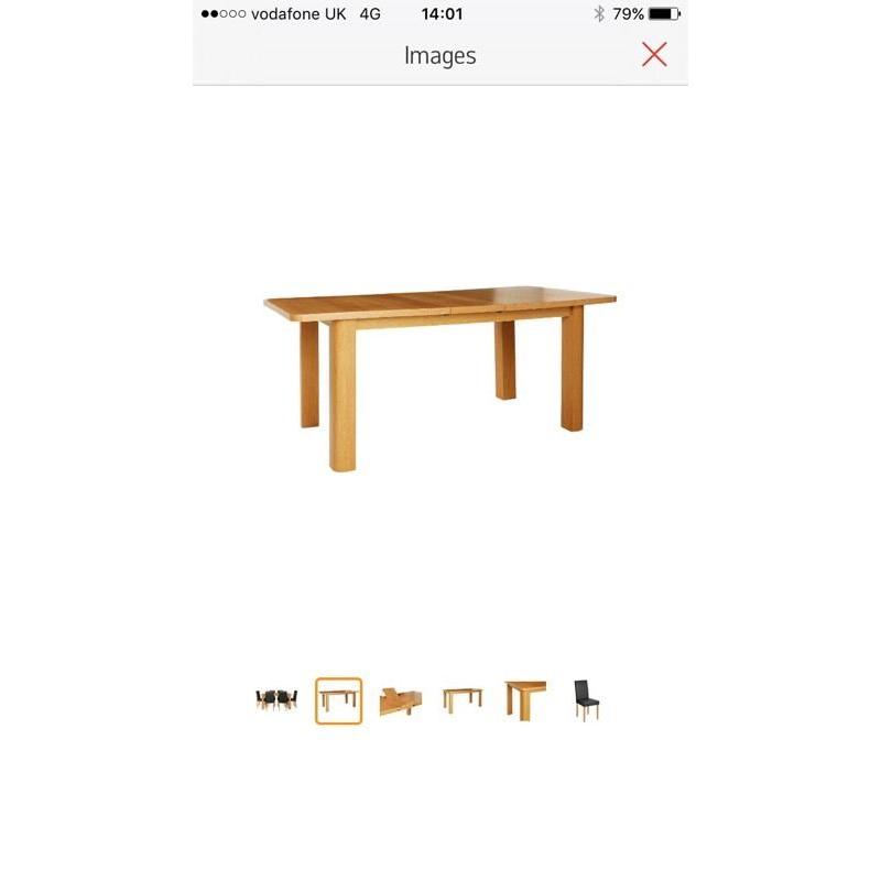 Oak table