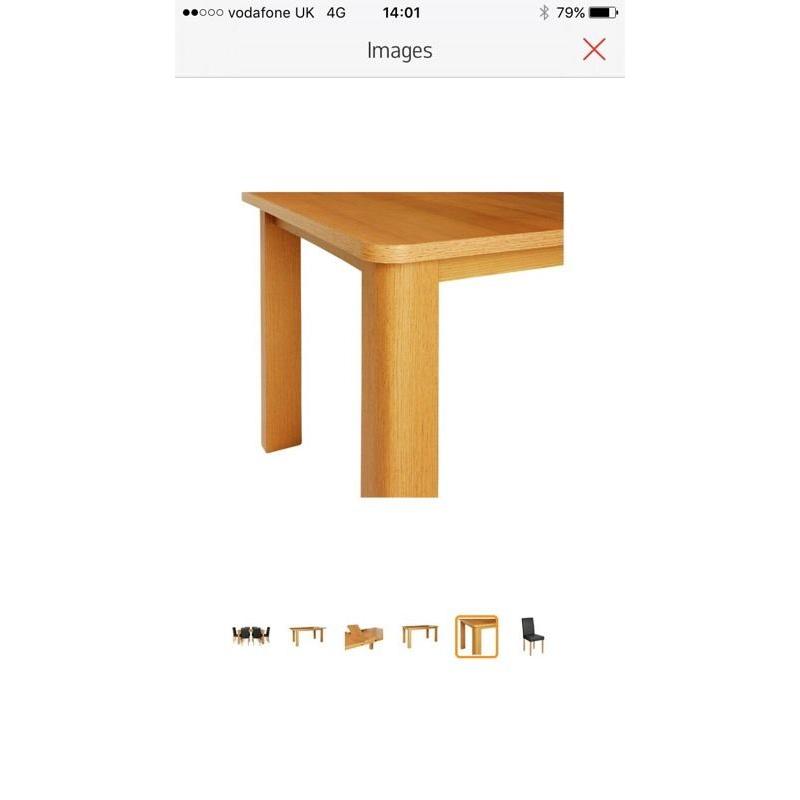 Oak table