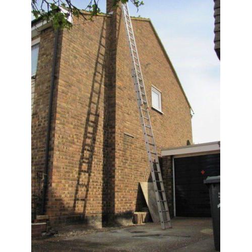 32 rung double ladder very big