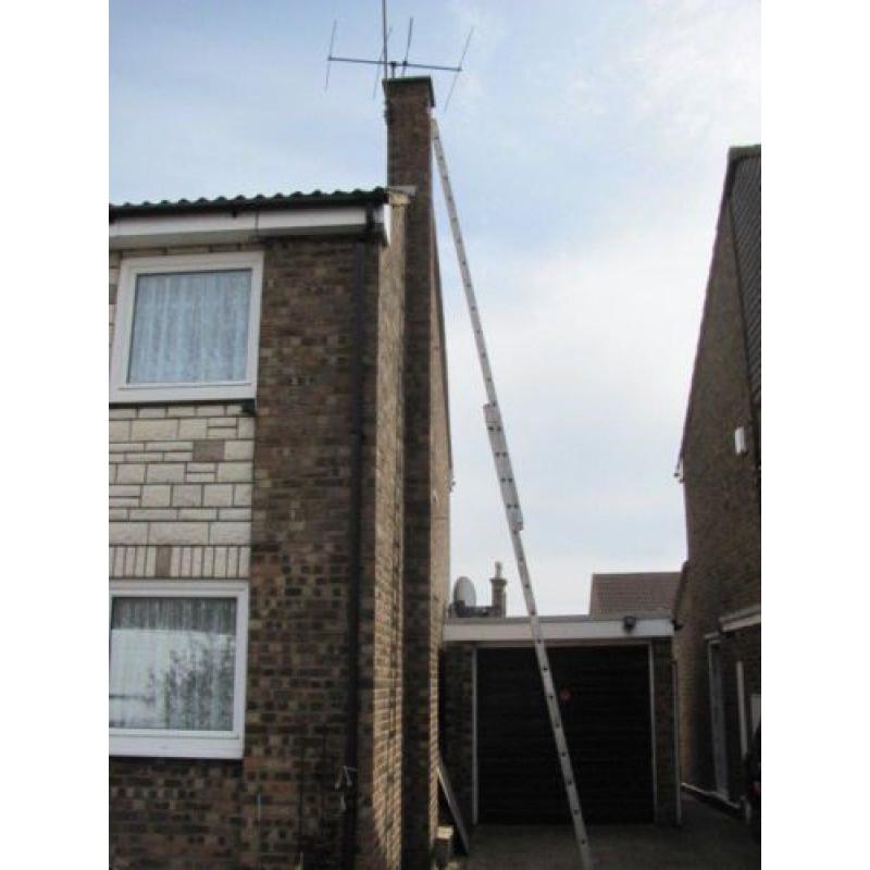 32 rung double ladder very big