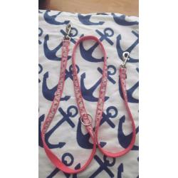 PINK CAMOUFLAGE DOG HARNESS & LEASH