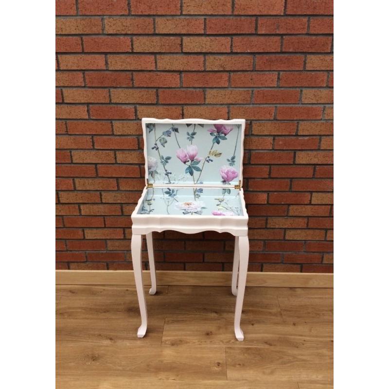 Vintage hand-painted desk/table