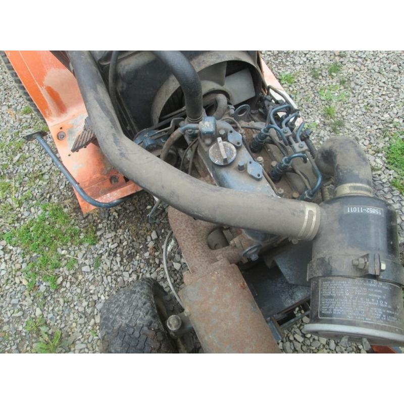 kubota G3HST 3 cylinder diesel ride on (no cutting deck)