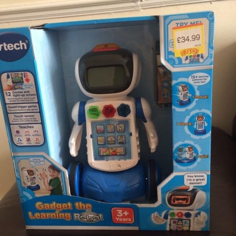 Vtech gadget learning robot brand new and boxed