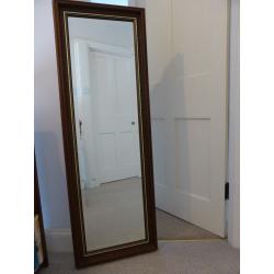 Bedroom wall mirror