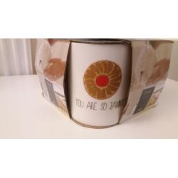 Brand new box of 4 biscuit themed mugs